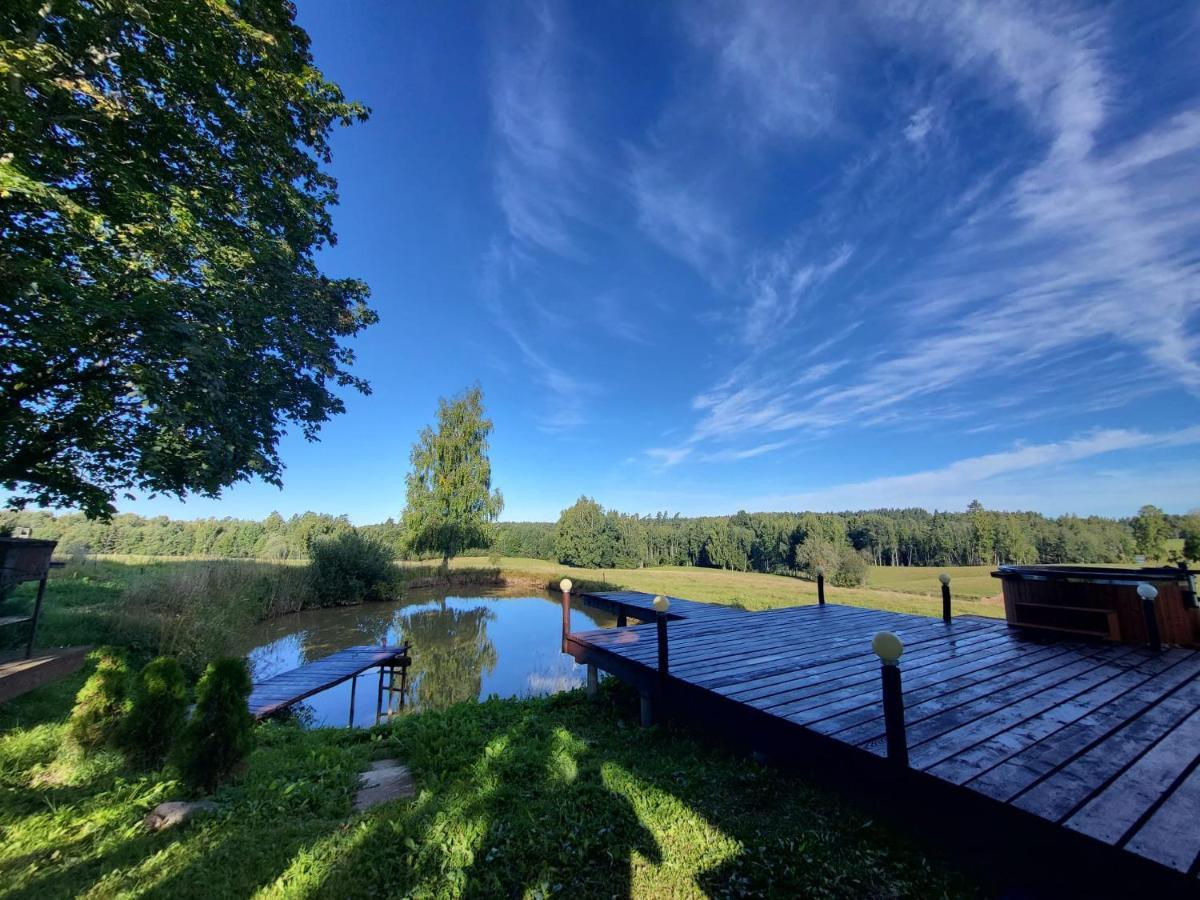 Guesthouse, Sauna & Jacuzzi In Gauja Valley - Kakukalns Straupe Ngoại thất bức ảnh