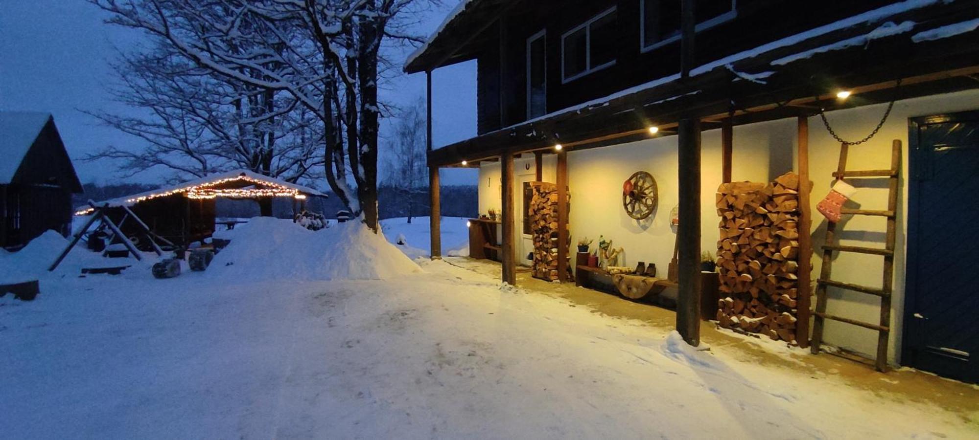 Guesthouse, Sauna & Jacuzzi In Gauja Valley - Kakukalns Straupe Ngoại thất bức ảnh