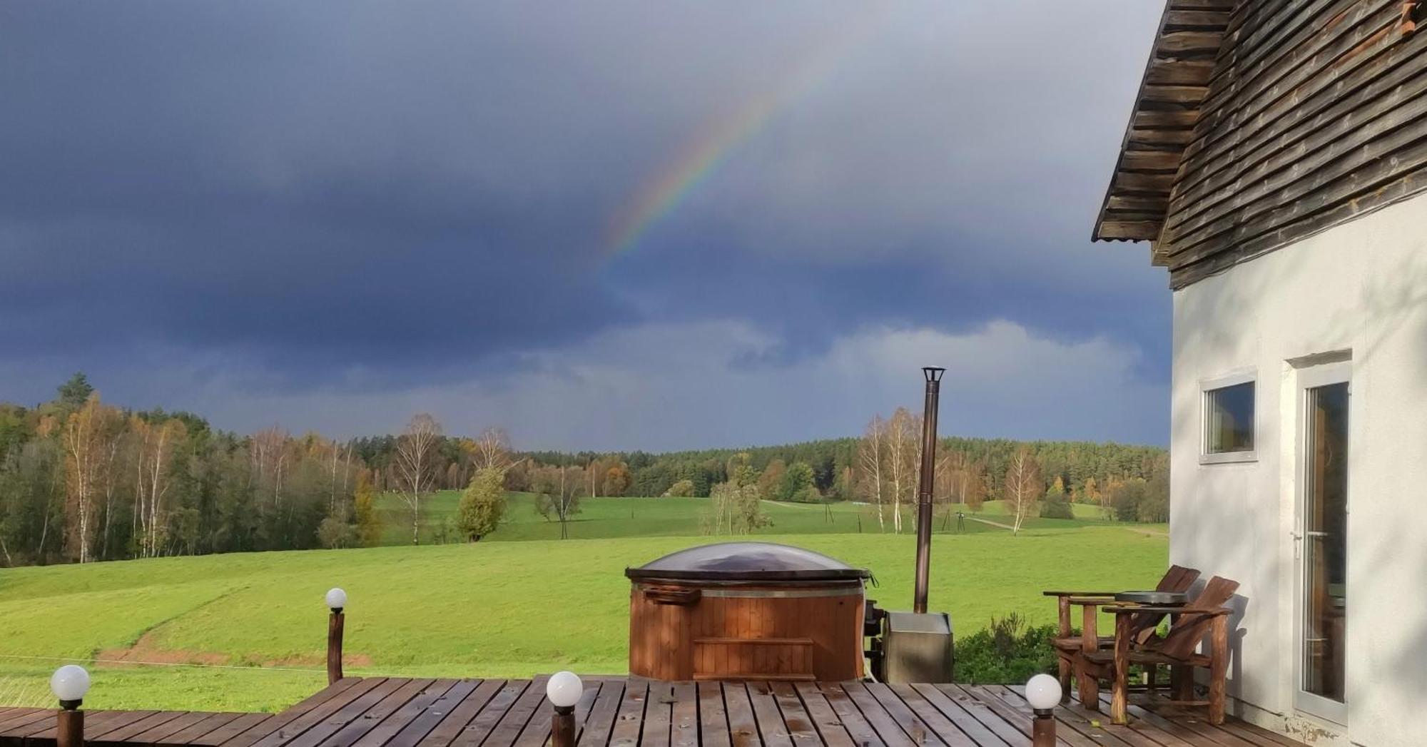 Guesthouse, Sauna & Jacuzzi In Gauja Valley - Kakukalns Straupe Ngoại thất bức ảnh