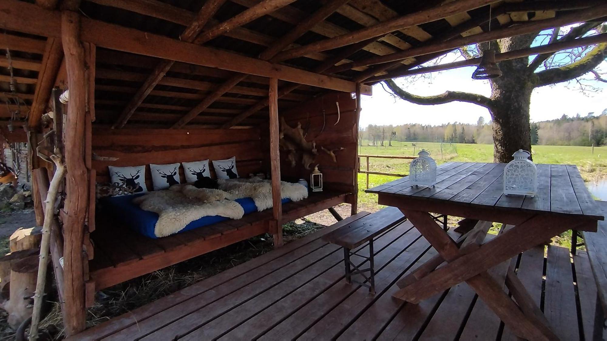 Guesthouse, Sauna & Jacuzzi In Gauja Valley - Kakukalns Straupe Ngoại thất bức ảnh