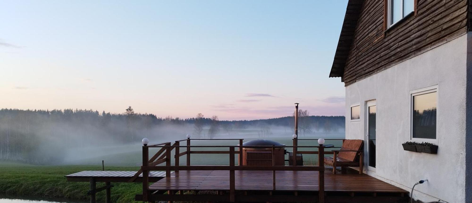 Guesthouse, Sauna & Jacuzzi In Gauja Valley - Kakukalns Straupe Ngoại thất bức ảnh