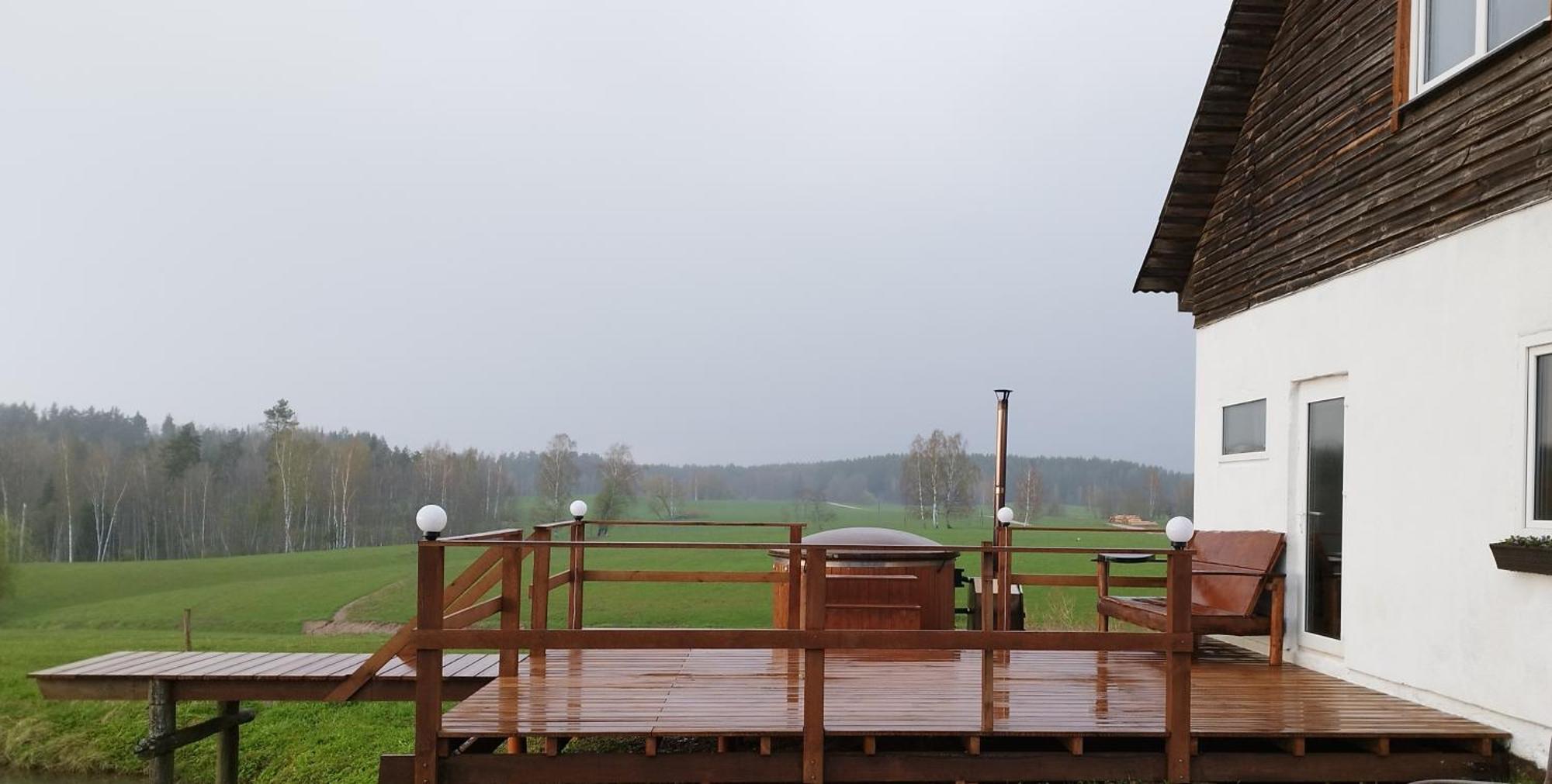 Guesthouse, Sauna & Jacuzzi In Gauja Valley - Kakukalns Straupe Ngoại thất bức ảnh