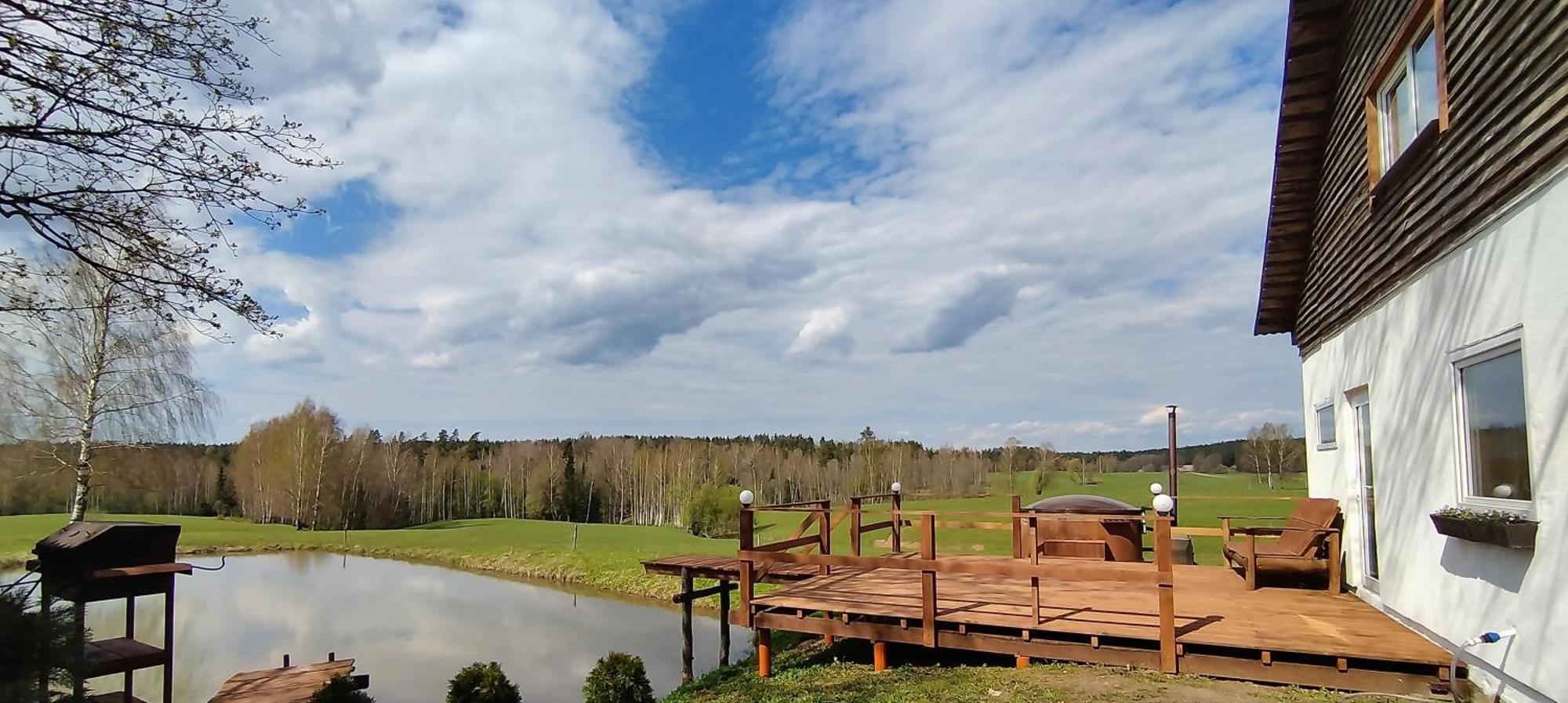Guesthouse, Sauna & Jacuzzi In Gauja Valley - Kakukalns Straupe Ngoại thất bức ảnh