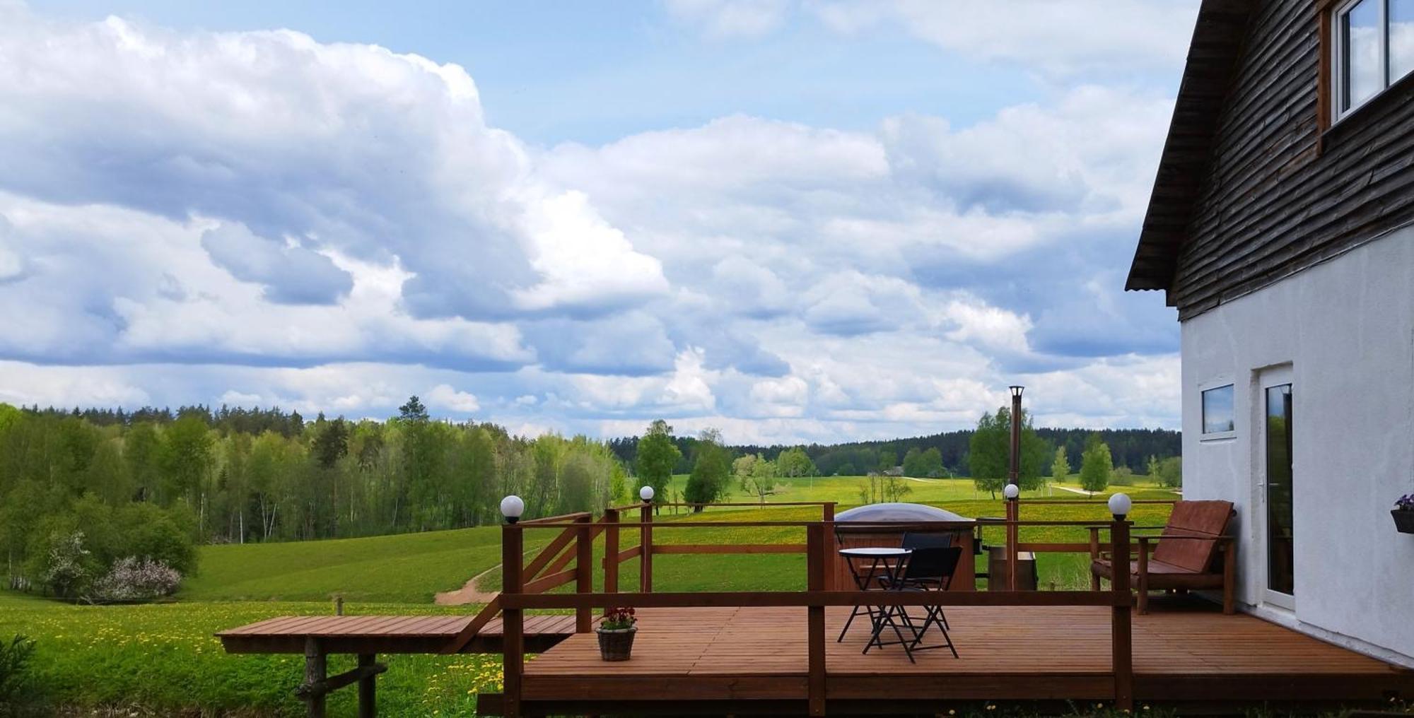 Guesthouse, Sauna & Jacuzzi In Gauja Valley - Kakukalns Straupe Ngoại thất bức ảnh