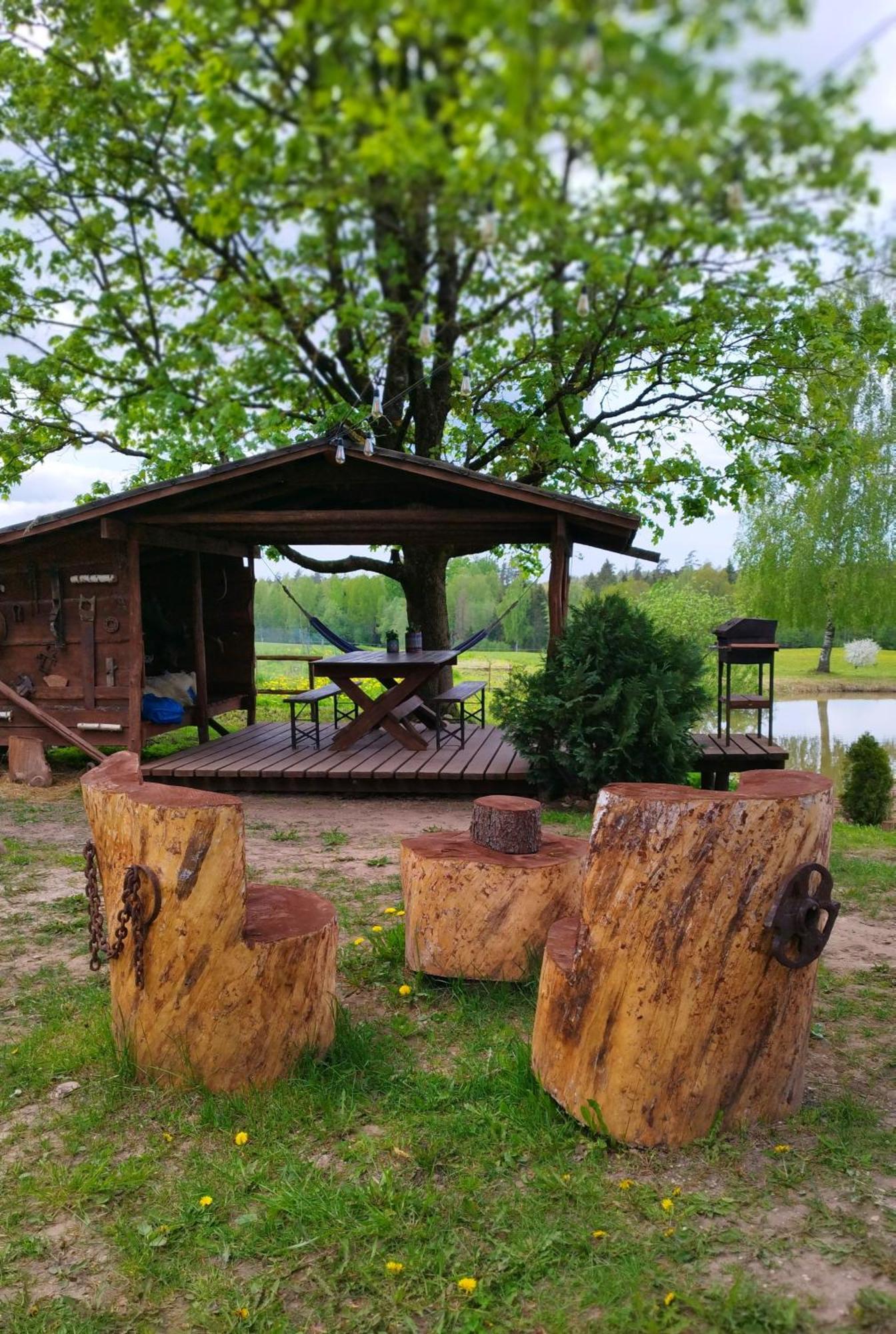 Guesthouse, Sauna & Jacuzzi In Gauja Valley - Kakukalns Straupe Ngoại thất bức ảnh