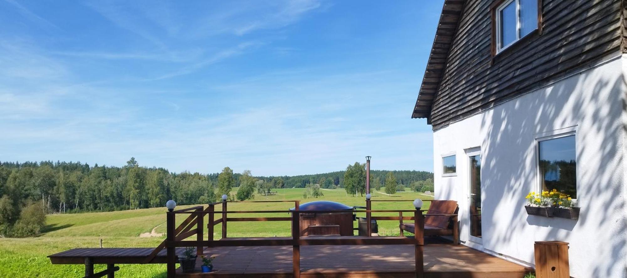 Guesthouse, Sauna & Jacuzzi In Gauja Valley - Kakukalns Straupe Ngoại thất bức ảnh