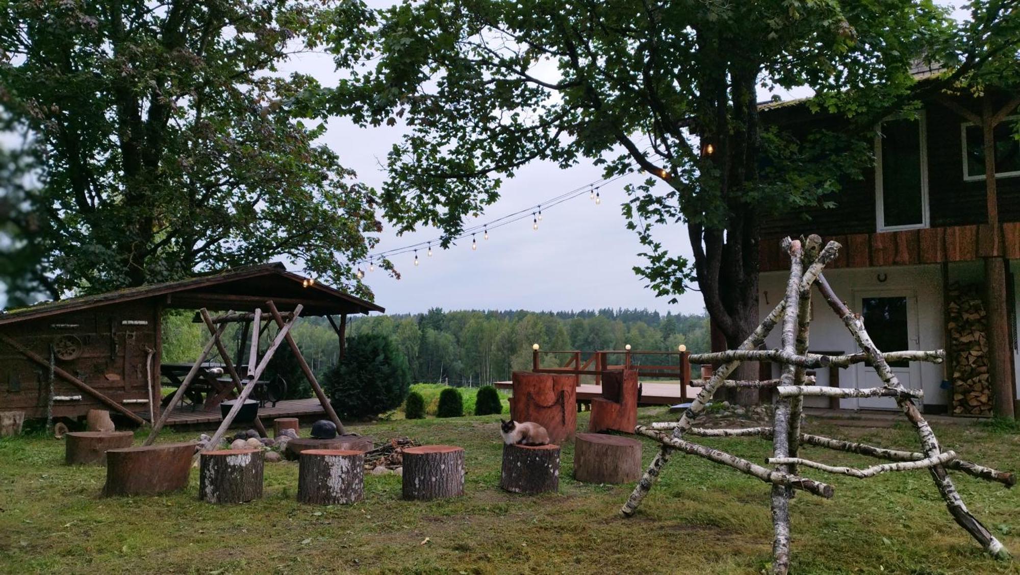 Guesthouse, Sauna & Jacuzzi In Gauja Valley - Kakukalns Straupe Ngoại thất bức ảnh