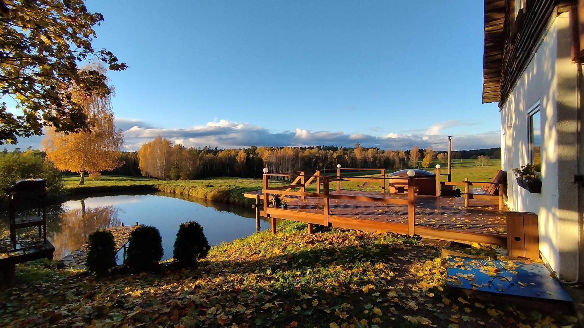 Guesthouse, Sauna & Jacuzzi In Gauja Valley - Kakukalns Straupe Ngoại thất bức ảnh